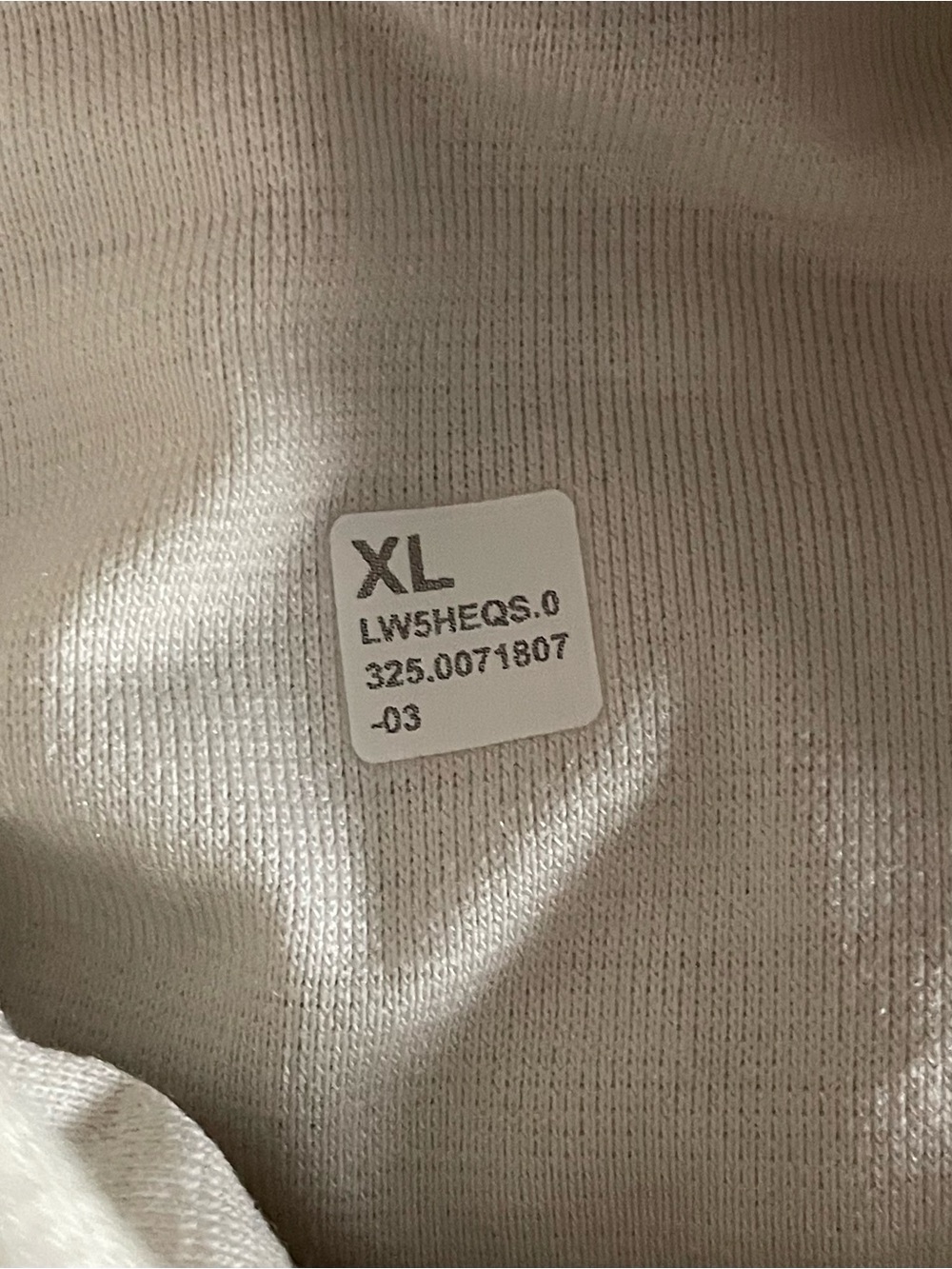 Lululemon BeCalm Oversized Mid-Rise Pant XL Light Ivory - Picture 4 of 5